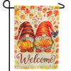 America Forever Welcome Fall Gnomes Garden Flag