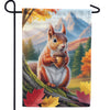 America Forever Autumn Squirrel Garden Flag