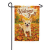 America Forever Welcome Fall Chihuahua Garden Flag