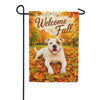America Forever Welcome Fall Pitbull Garden Flag