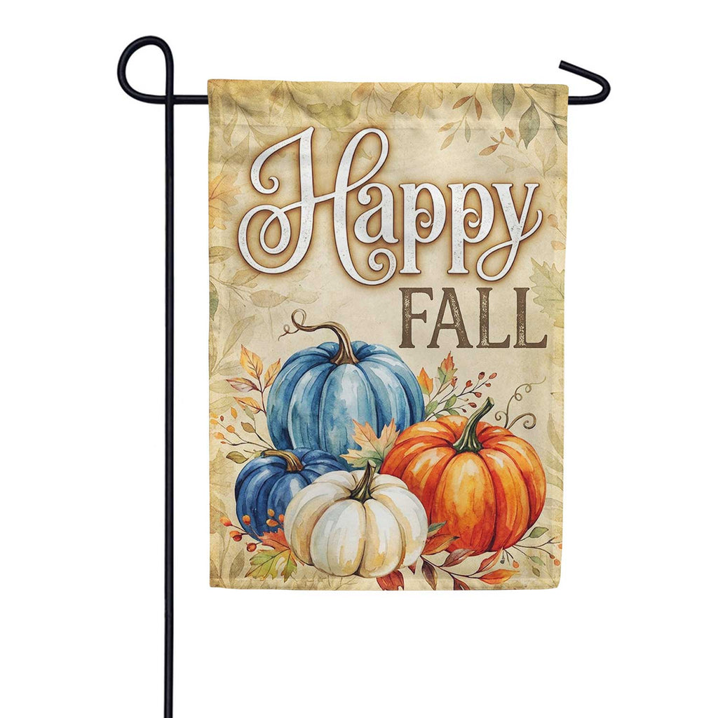 America Forever Happy Fall Pumpkins Autumn Harvest Garden Flag
