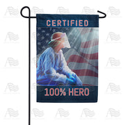 America Forever Fighting For America's Virus Victims Garden Flag