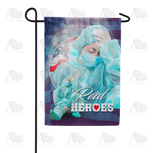 America Forever Worn Out But Dedicated Garden Flag