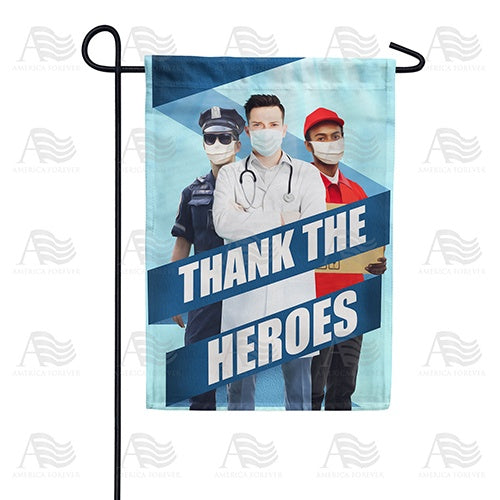 America Forever All Heroes Deserve Thanks Garden Flag