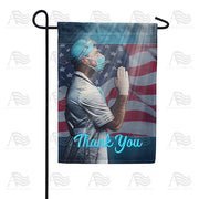 America Forever Praying For Guidance Garden Flag