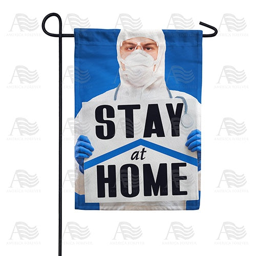 America Forever Suited For Battle Garden Flag