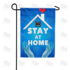 America Forever Stop Virus, Stay Home Garden Flag