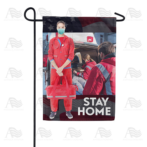 America Forever Ready To Respond Garden Flag