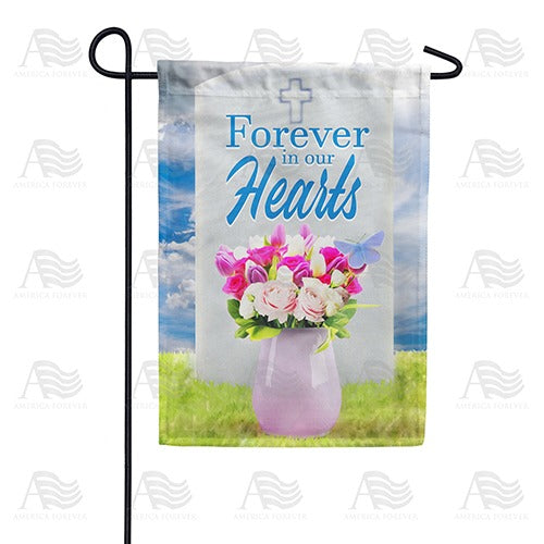 America Forever Gone But Never Forgotten Garden Flag