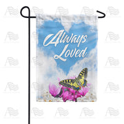 America Forever Always Loved Garden Flag