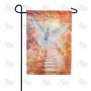 America Forever He Sends His Pure Sweet Love Garden Flag