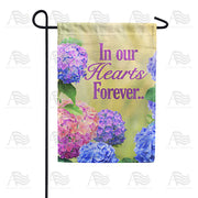 America Forever In Our Hearts Forever Garden Flag