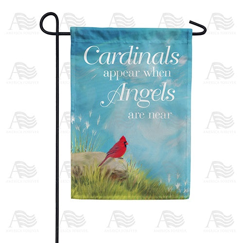 America Forever Angels Are Near Garden Flag
