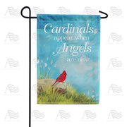 America Forever Angels Are Near Garden Flag