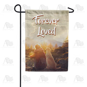 America Forever By My Side Always Garden Flag