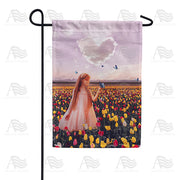America Forever Butterfly Kisses Garden Flag