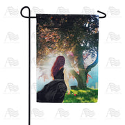 America Forever Peaceful Healing Garden Flag