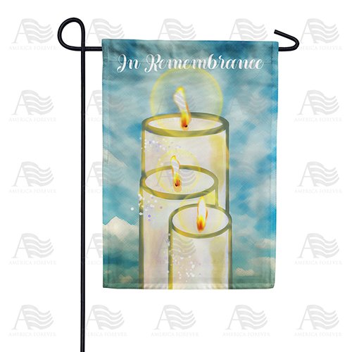 America Forever Eternal Light Garden Flag