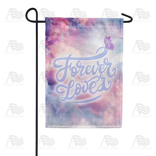 America Forever Eternal Love Garden Flag