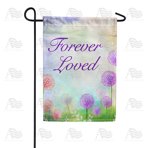 America Forever Forever Loved Garden Flag