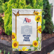 America Forever Personalized Country Sunflowers Garden Flag