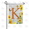 America Forever Country Sunflowers Monogram Garden Flag