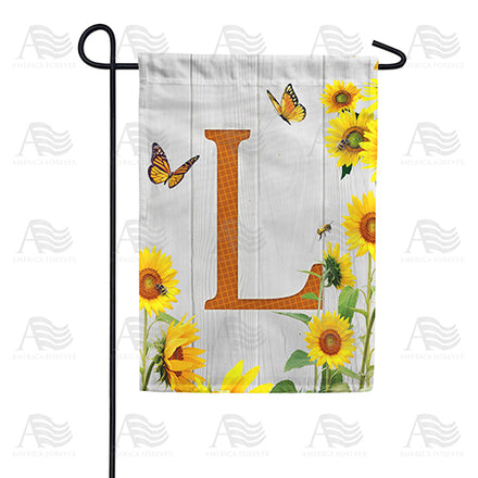 country-sunflowers-monogram-garden-flag