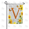 America Forever Country Sunflowers Monogram Garden Flag