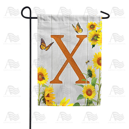 country-sunflowers-monogram-garden-flag