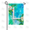 America Forever Hummingbird At Lily Monogram Garden Flag