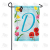 America Forever Spring Beauties Monogram Garden Flag
