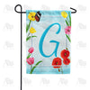 America Forever Spring Beauties Monogram Garden Flag