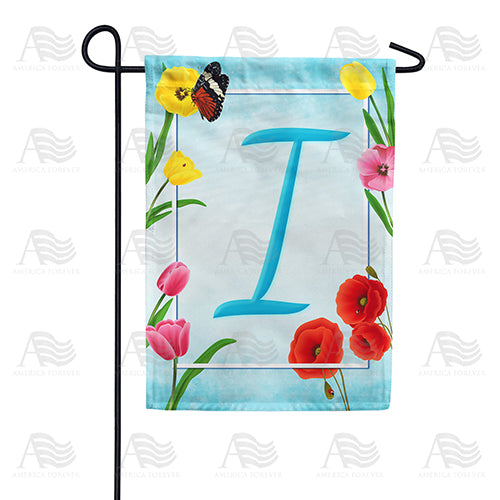 America Forever Spring Beauties Monogram Garden Flag