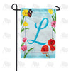America Forever Spring Beauties Monogram Garden Flag