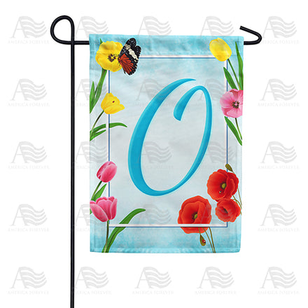 America Forever Spring Beauties Monogram Garden Flag