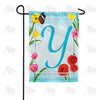 America Forever Spring Beauties Monogram Garden Flag