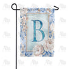 America Forever Old Fashion Flowers Monogram Garden Flag