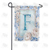 America Forever Old Fashion Flowers Monogram Garden Flag