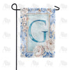 America Forever Old Fashion Flowers Monogram Garden Flag