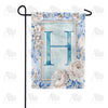 America Forever Old Fashion Flowers Monogram Garden Flag