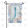 America Forever Old Fashion Flowers Monogram Garden Flag