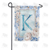America Forever Old Fashion Flowers Monogram Garden Flag