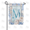 America Forever Old Fashion Flowers Monogram Garden Flag