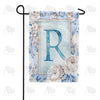 America Forever Old Fashion Flowers Monogram Garden Flag