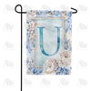 America Forever Old Fashion Flowers Monogram Garden Flag
