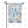America Forever Old Fashion Flowers Monogram Garden Flag