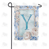 America Forever Old Fashion Flowers Monogram Garden Flag