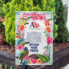 America Forever Personalized Island Flowers Garden Flag