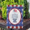 America Forever Personalized All American Old Wood Garden Flag