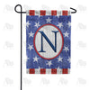 America Forever All American Old Wood Monogram Garden Flag